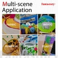 thumbnail image 4 of Fantastory 12ML 24 Colors Acrylic Paint Set with 3 Paint Brushes for Crafts and Painters, 4 of 6
