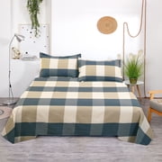 Chmadoxn Bedspread & Coverlet Sets Bedding Sets -All Season Bedding Sheet Comforters Sets With Pillow Cases 3 Pcs Bed Set Down Sheet Set Shrinkage And Fade Resistants Easy Bedding Suits