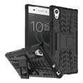 thumbnail image 1 of Sony XA1 Black Case Shockproof Heavy Duty Tough Kickstand Protective Rugged Case Cover, 1 of 2