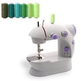 thumbnail image 1 of Iumwxz Sewing Thread 36 Colors Sewing Industrial Machine And Hand Stitching Cotton Sewing Thread (6 Color/pack) Green Online Shopping, 1 of 3