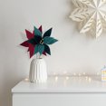 thumbnail image 2 of Lot De 12 Pics À Poinsettia Sherpa (Assortiment), 2 of 4