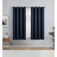 thumbnail image 1 of Eclipse Heath 63" Grommet Blackout Window Curtains Panel, 1 of 3