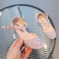 thumbnail image 5 of Baby Girl Childrens Rhinestone Decoration Princess Shoes Casual Buckle Sandals, 5 of 5