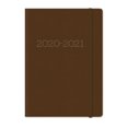 thumbnail image 1 of C.R. Gibson Markings - Agenda 18 mois en cuir reconstitué marron, 1 of 1