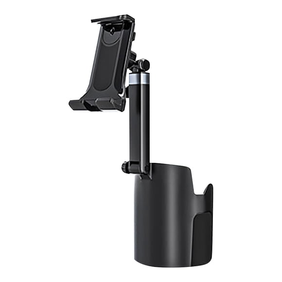 2 - in - 1 Newest Cup Holder Phone Mount for Car - Adjustable Long Neck, Universal Cupholder Cell Phone Holder Cradle for All Phones