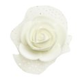 thumbnail image 2 of GUOOL Pack of 100 Artificial Roses DIY Wedding Valentine's Day Bouquets Hairband Cream, 2 of 5