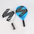 thumbnail image 4 of jinwen Professional Paddle Racket Lightweight Carbon Fiber Honeycomb EVA Beach Racket White, 4 of 4