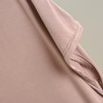 thumbnail image 4 of FRSASU T-Shirt de Sommeil Uni pour Femme Haut de Pyjama à Col en V Kaki, 4 of 8