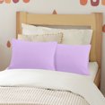 thumbnail image 2 of PiccoCasa 2pcs Pillowcases Soft Microfiber,No Wrinkle,King, Light Gray Pillow Case Covers Non-Standard Violet, 2 of 10
