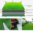 thumbnail image 2 of HLONK 41” X 30” Artificial Grass Patch for Dogs Potty Training  Washable Reusable Turf Grass Pee Pads for Small to Large Dogs, 2 of 7