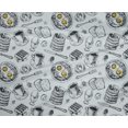 thumbnail image 5 of oneOone Polyester Lycra Sky Blue Fabric English Breakfast Sewing Craft Projects Fabric Prints By Yard 56 Inch Wide, 5 of 5