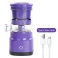 thumbnail image 2 of Juicer Electric Citrus Juicer USB Rechargeable High Juice Yield Automatic Cordless Orange Juicer Squeezer One Touch Operation Portable Juicer for Orange / Lemon / Grapefruit, 2 of 7