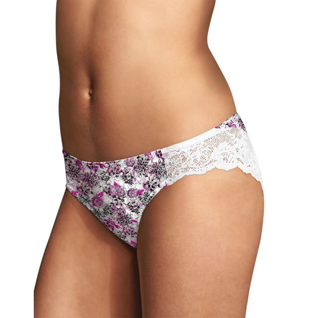 Maidenform Womens Comfort Devotion Lace Back Tanga - Best-Seller, 5
