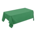 thumbnail image 2 of HHBEAUTY Rectangle Vinyl Tablecloth, Waterproof Spillproof Plastic Backed Table Cloth, Wipe Clean Table Cover for Dining, Buffet Parties and Camping (54" x 72"), 2 of 7