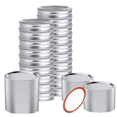 thumbnail image 1 of 48 Pcs Couvercles et Anneaux pour Bocaux MasonJar à Ouverture Régulière, Couvercles de Mise en Conserve Réutilisables et Étanches avec Joints en Silicone pour un Remplacement Facile, 1 of 7