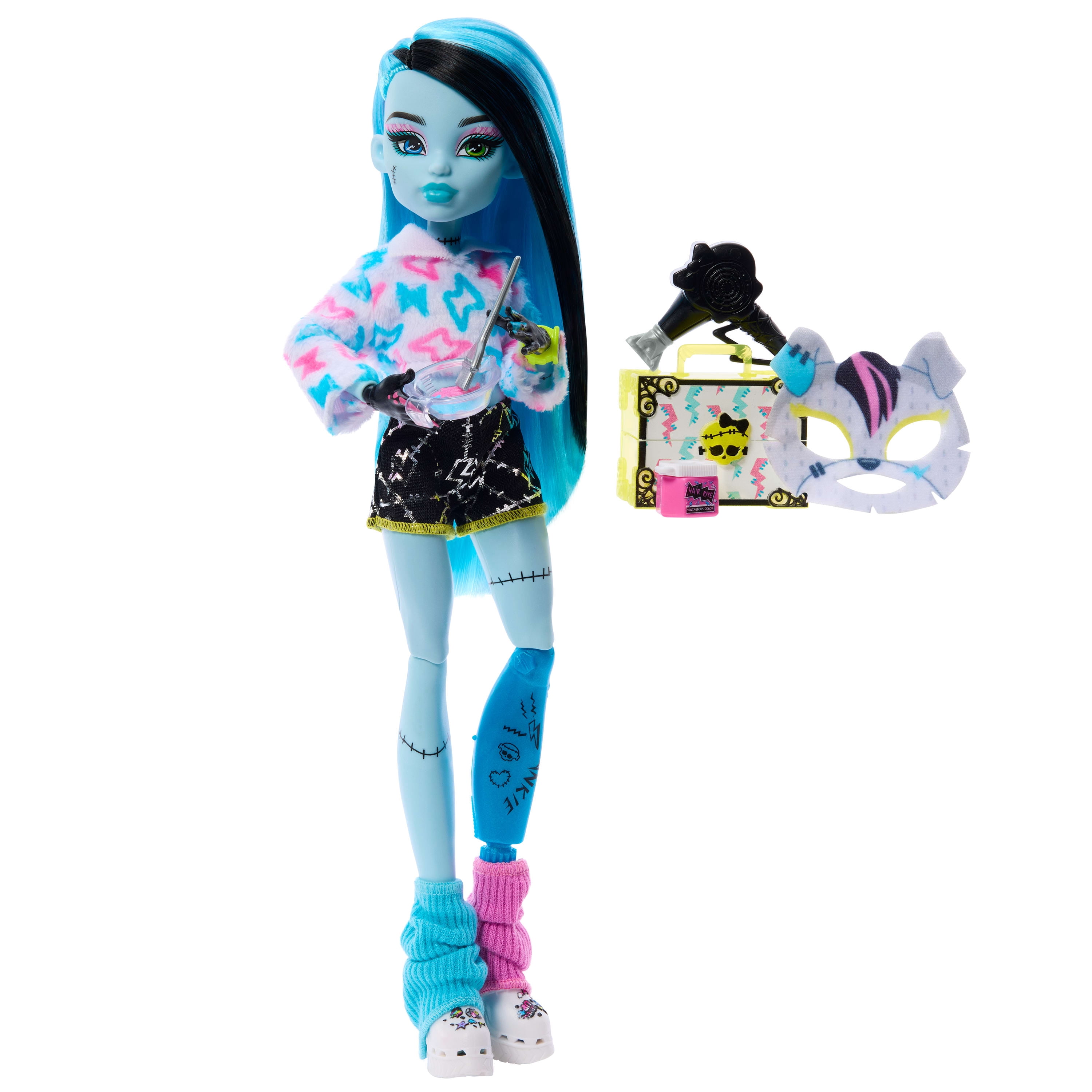 Monster High-Poupée Frankie Stein Secrets de Beauté