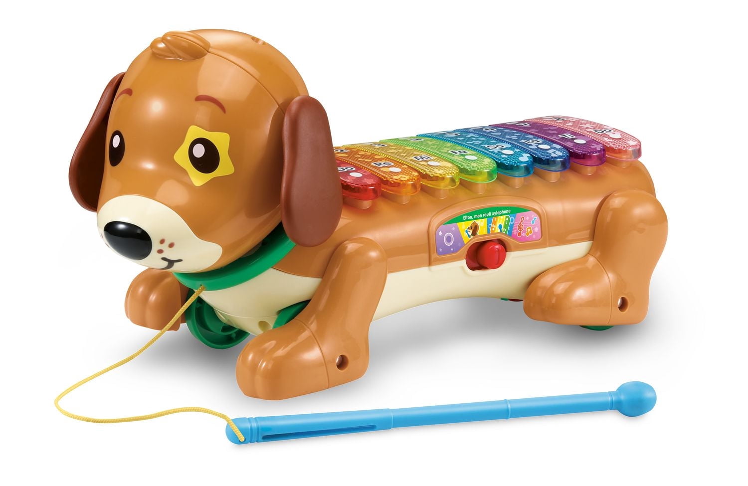 VTech Elton, mon rouli xylophone - Jouet musical pour bébé - Version française