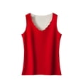 thumbnail image 1 of EGNMCR sous-Vêtements Thermiques pour Femmes, Pull Décontracté Sans Manches à Col Rond, Haute Élasticité, Garde au Chaud, Polyester, 1 of 2
