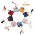 thumbnail image 2 of Purse Cute Cartoon Owl Design Charm Keychain Handmade Rivet Decoration Storage Gift Money Bag Storage Pouch Pendant Fashion Accessory, 2 of 11