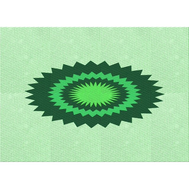 Ahgly Tapis Rectangulaire Lavable en Machine Intérieur Transitionnel Vert Clair, 3 Pieds x 5 Pieds