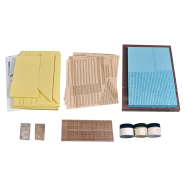 Kits de Construction 1/35 Démontables, Scène de Maison en Ruines, Miniature de Style Européen pour Modèle de Chemin de Fer, Matériaux d'Architecture