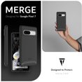 thumbnail image 4 of TUDIA Étui MergeGrip Compatible Magsafe pour Google Pixel 7 2022 - Noir Mat, 4 of 8