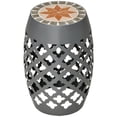 thumbnail image 1 of Outsunny Tabouret de Jardin Décoratif Table d'Appoint d'Extérieur Repose-Pieds Support pour Plante, 1 of 10