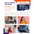 thumbnail image 2 of ROVE Ultimate Micro SD Card microSDXC 512GB Memory Card with USB 3.2 Type C Card Reader 170MB/s C10, U3, V30, 4K, A2 for Dash Cam, Android Smart Phon, 2 of 6