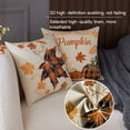 thumbnail image 4 of kurtrusly 4pack/lot Holiday Home With Easy-care Pillowcase Soft Cushion Cover Halloween-16 1Set, 4 of 6