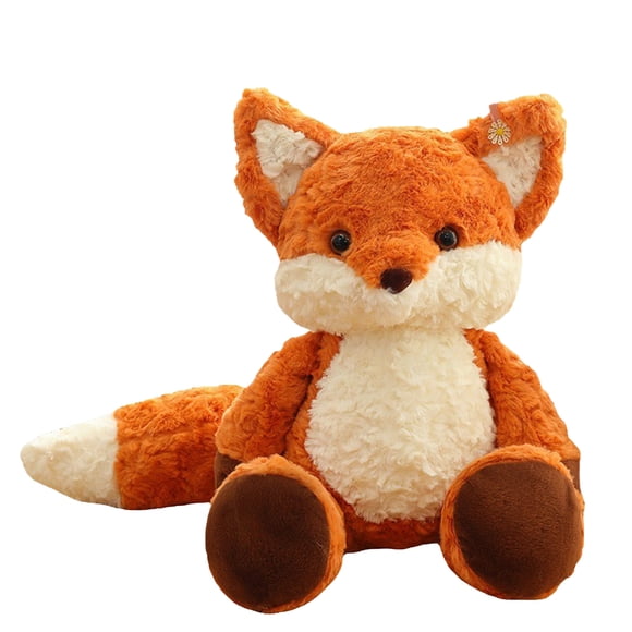 Fox Soft Plush Toy, Cuddly and Soft Fox Stuffed Animals Plush Toys Doll Fox, Birthday Gift for Kids and Valentine's Day gift, Age 3+