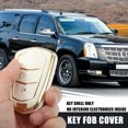 thumbnail image 2 of Unique Bargains Car Key Fob Cover 5 Button Remote Key Fob Case TPU Button Full Protector Cover White for Cadillac XT5 2017-2020, 2 of 7