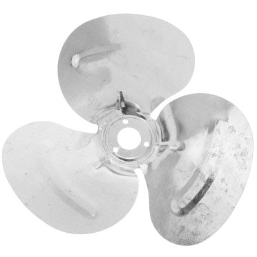 Miangastore Galvanized Iron Fan Blades for Ventilation Heater Cooler 6 Inch Silver for Home Use