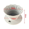 thumbnail image 3 of Silicone Dripper with Unique Design Great for Flavorful Coffee Extraction, 3 of 6