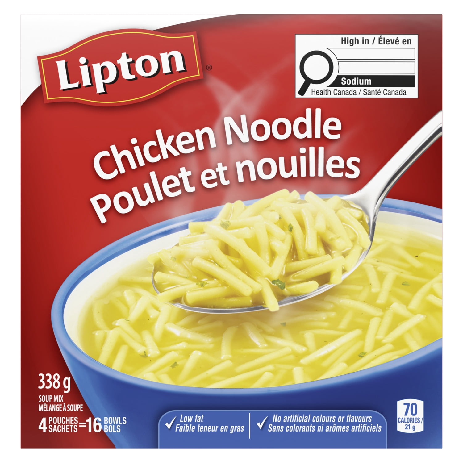Lipton Dry Soup Mix For An Easy Delicious Classic Noodle Soup Chicken Noodle Low Fat And No Artificial Flavours 338 g
