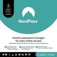 thumbnail image 1 of NordPass Premium - 2-Year Password Manager Software Subscription For Unlimited Devices [Digital Code], 1 of 2