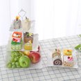 thumbnail image 4 of Three Layer PP Fruit Tray Cake Stand Vegetable Storage Rack Candy Plate Dessert Serving Tray, 4 of 7