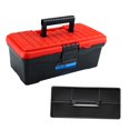 thumbnail image 2 of DYNWAVECA Boîte à Outils Boîte de Rangement Multifonctionnelle avec Poignée Conteneur Portable pour Camping Cadeaux Fête des Pères 12.5 Pouces, 2 of 9
