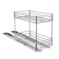 thumbnail image 2 of 2 Tier Kitchen Slide Out Cabinet Spice Rack Organizer, Pull Out under Cabinet Sliding Shelf, 2 of 7