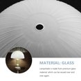 thumbnail image 4 of 1PC Frosted Watermelon Grain Glass Lampshade Desk Lamp Chandelier Light Cover, 4 of 9