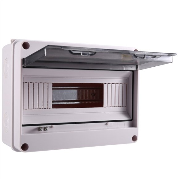 HT Series Junction Box 12WAY PC IP65 Waterproof Distribution Box Outdoor Plastic Electrical HT-12Way for Circuit Breaker,1 x IP65 Mcb Breaker Box