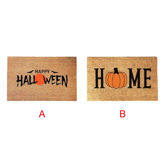Maoww Floor Rug Non-slip Coral Velvet Bathroom Mat Water Absorbing Washable Carpet for Halloween, Pattern 1 No.01