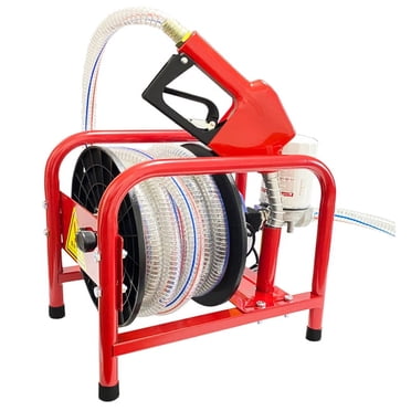 Distributeur de Carburant Électrique Diesel 12V/24V, Pompe à Carburant, Unité de Pompage, Auto-Amorçage, 380w, Distributeur de Carburant Auto-Étanche pour Pistolet, Longue Durée