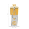 thumbnail image 3 of Vaidha Bouteille de Mélange de Protéines 24 Bouteille de Protéines avec Bille de Mélange Bouteille de Mélange Bouteille de Protéines Portable Gobelet de Boisson de Protéines de Lactosérum Pré-Exercice, 3 of 8