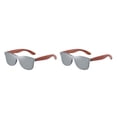 thumbnail image 3 of Decodeary Protection Wooden Fashion Colorful Lens Options Lightweight Frame silver 2Set, 3 of 6