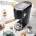 thumbnail image 3 of 20Bar Espresso Machine, Professional Coffee Maker with Milk Frother and Intelligent Temperature Control for Home, 1400W, 1L Water Tank, 3 of 7