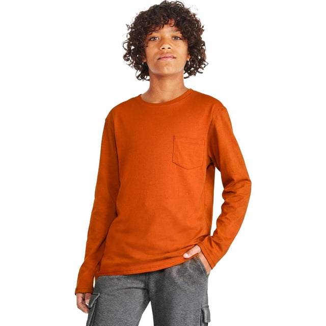 George Boys' Oversized Long-Sleeve T-Shirt
