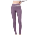 thumbnail image 1 of Birdeem Womens Color-Blocking Cross Waist Lifting Hip Exercise Fitness Tight Yoga Pants, 1 of 1