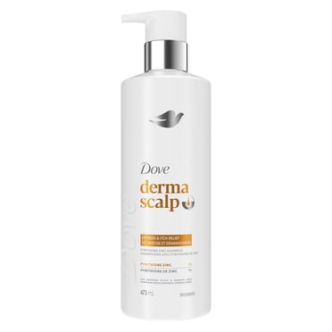 Dove Pyrithione Zinc Shampoo Derma Scalp Dryness & Itch Relief, 473 ml