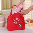 thumbnail image 4 of Coofit Cartoon Lunch Bag Thick Large Capacity Lunch Carry Bag Picnic Bag for Student, 4 of 10