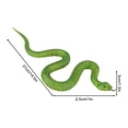 thumbnail image 3 of Aodebiao Super Realistic Rubber Snake Drives Away Birds Realistic TPR Fake Snake Suitable For Garden Cobras Rattlesnakes And Venomous Snakes Etc, 3 of 5